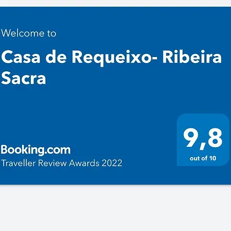 Casa De Requeixo- Ribeira Sacra Сasa de vacaciones Nogueira de Ramuín